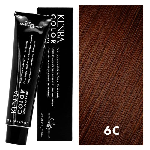 Black Kenra Color Demi 6C Dark Blonde Copper 2oz