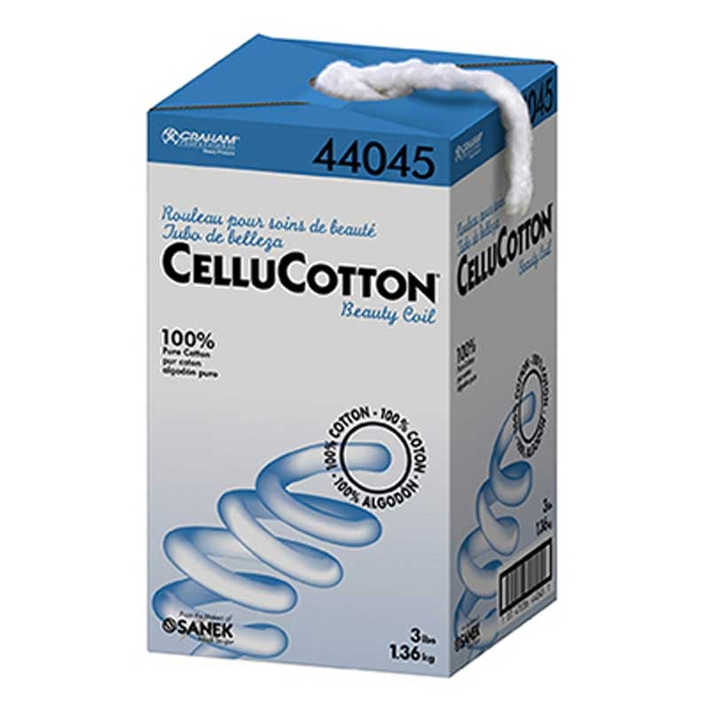 Light Gray Graham Beauty CelluCotton Coils Pure 3lbs