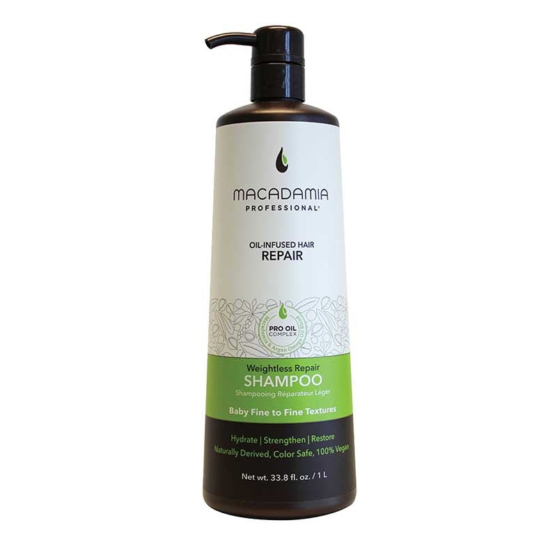 White Smoke Macadamia Weightless Repair Shampoo 1L