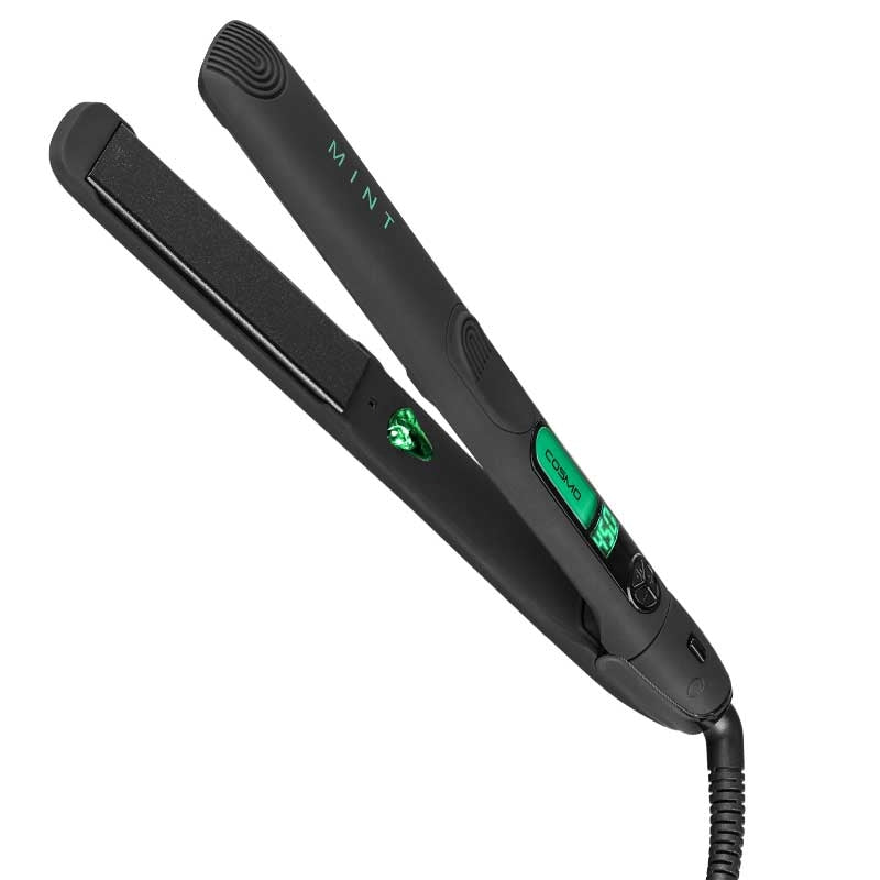 White Smoke Mint Cosmo Ionic Flat Iron 1in