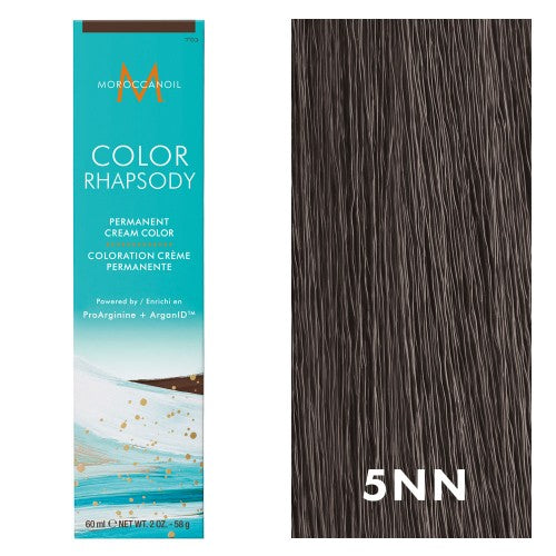 Dark Slate Gray Moroccanoil Color Rhapsody 5NN/5.00 Intense Light Brown 2oz