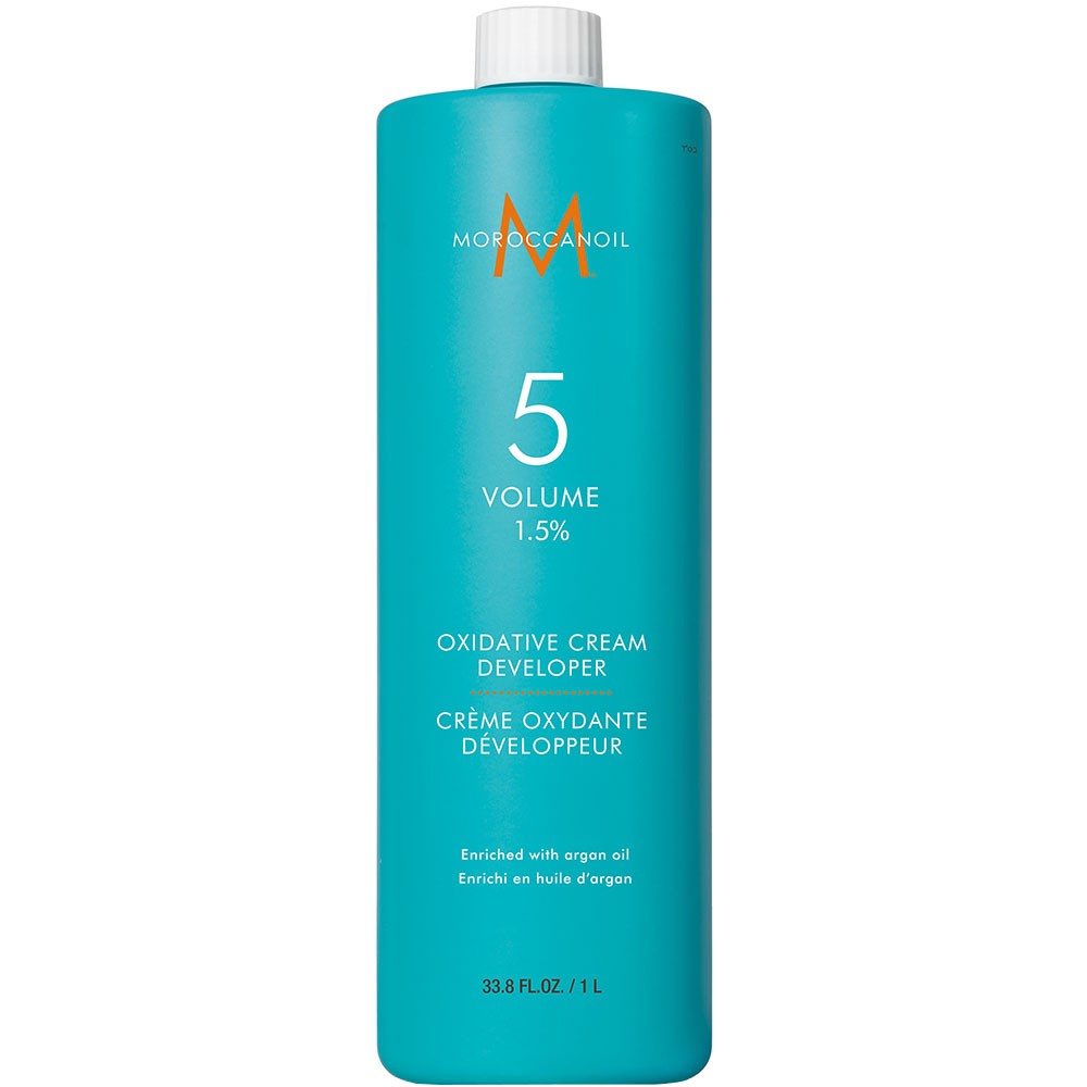Light Sea Green Moroccanoil Oxidative Cream Developer 34oz - 15 Vol