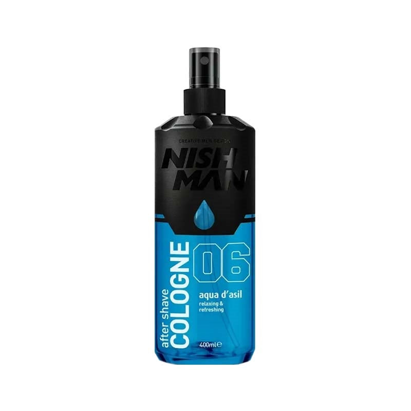 White Smoke Nishman Aqua D'asil After Shave Cologne 400ml