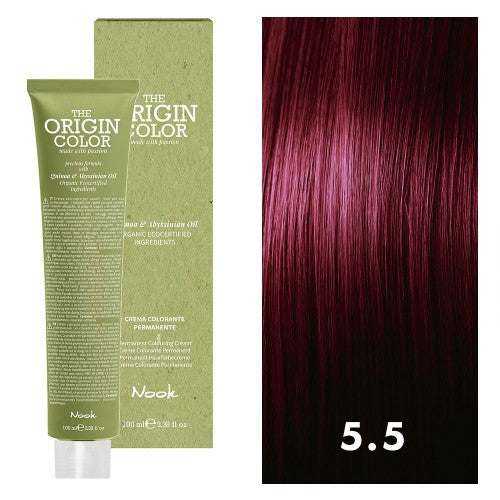 White Smoke Nook The Origin Color 5.5 Light Chestnut Mahogany 3oz