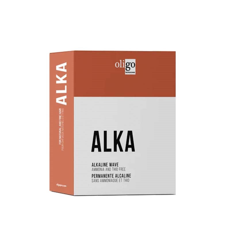 Light Gray Oligo Alkaline Wave Perm