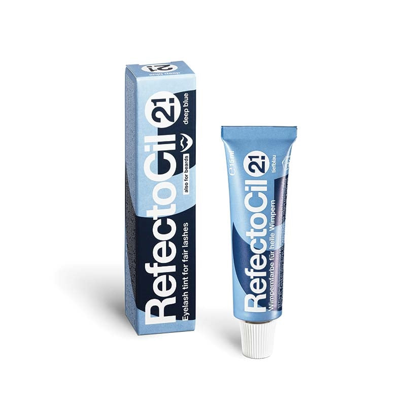 White Smoke Refectocil Tint Deep Blue #2.1 15ml