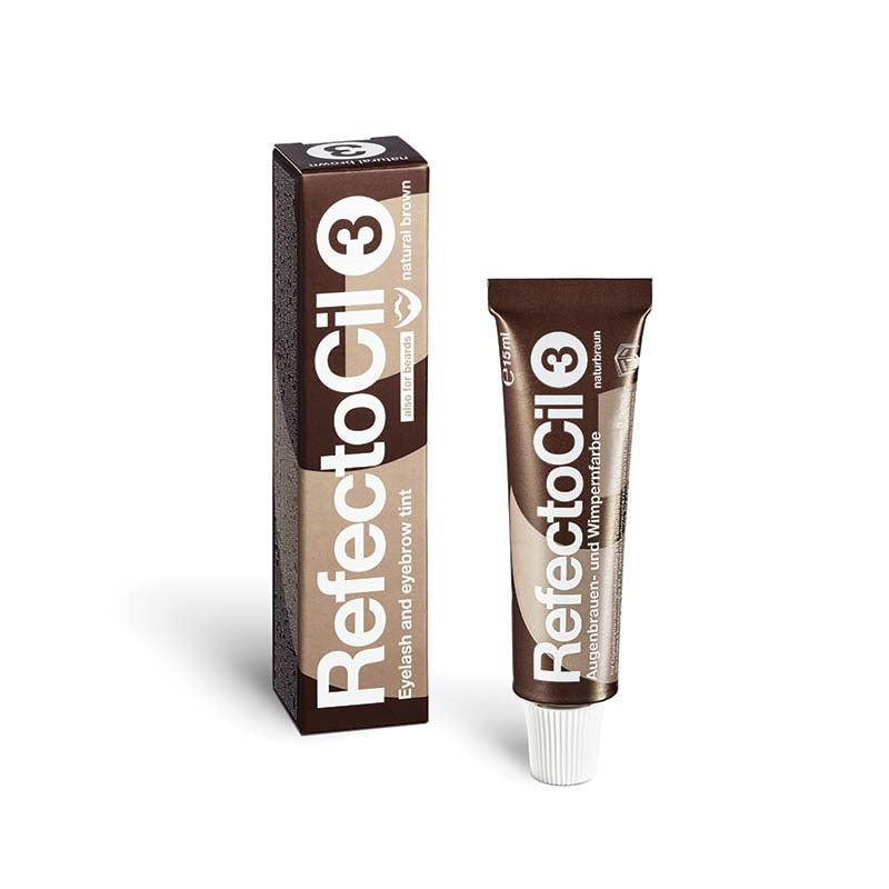 White Smoke Refectocil Tint Natural Brown #3 15ml