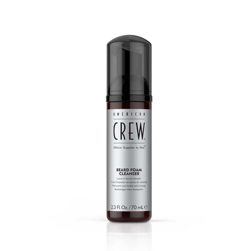 Dim Gray American Crew Beard Foam Cleanser 68ml