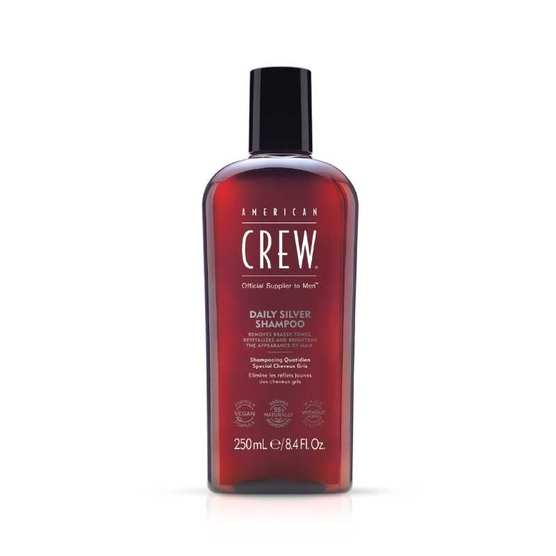 White Smoke American Crew Daily Silver Shampoo 250ml