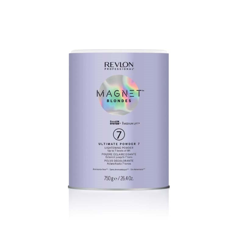 Dark Gray Revlon Magnet Medium Lift 7 Level Bleach Powder 750g