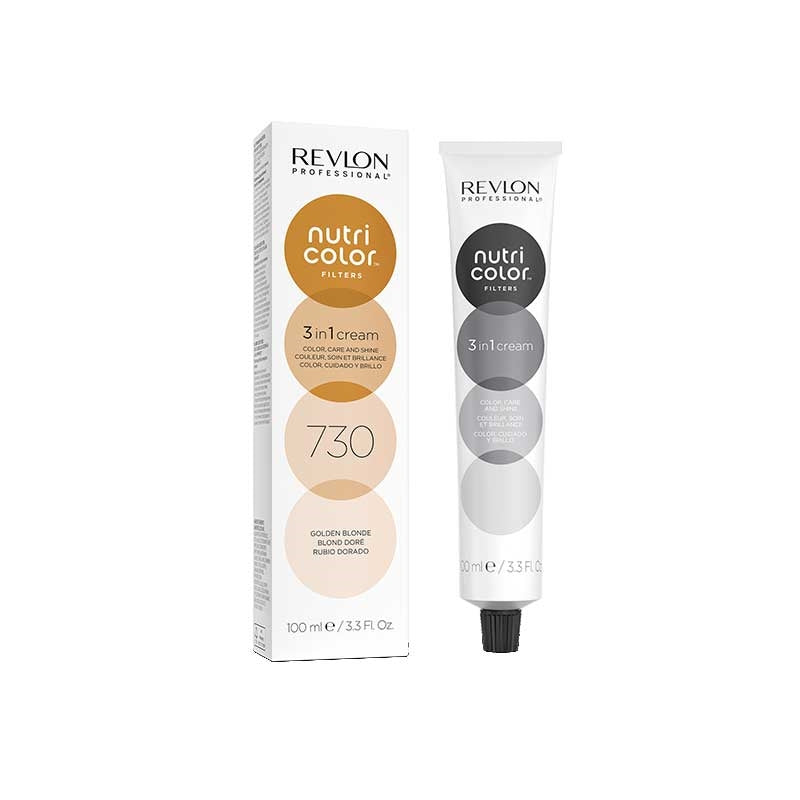 White Smoke Revlon Nutri Color Creme 730 Golden Blonde 100ml