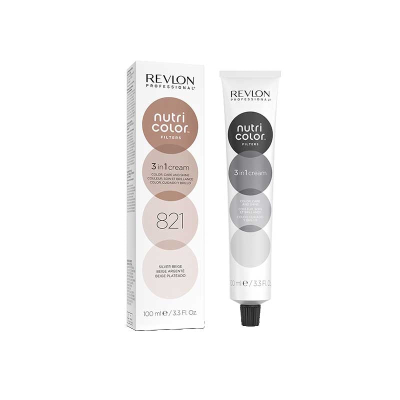White Smoke Revlon Nutri Color Creme 821 Silver Beige 100ml