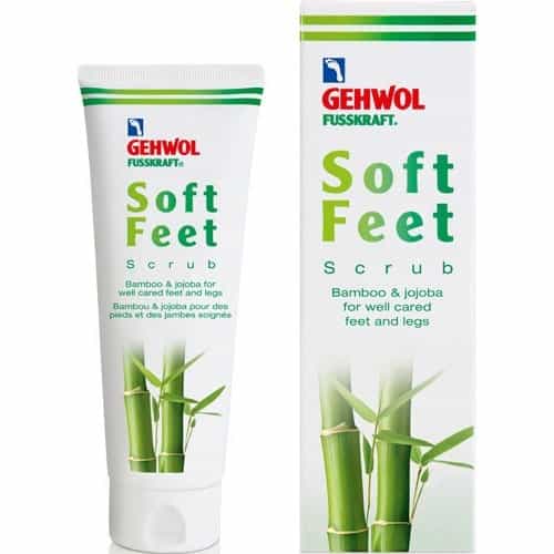 White Smoke Gehwol Soft Feet Scrub Bamboo&Jojoba 125ml/4.4 oz.