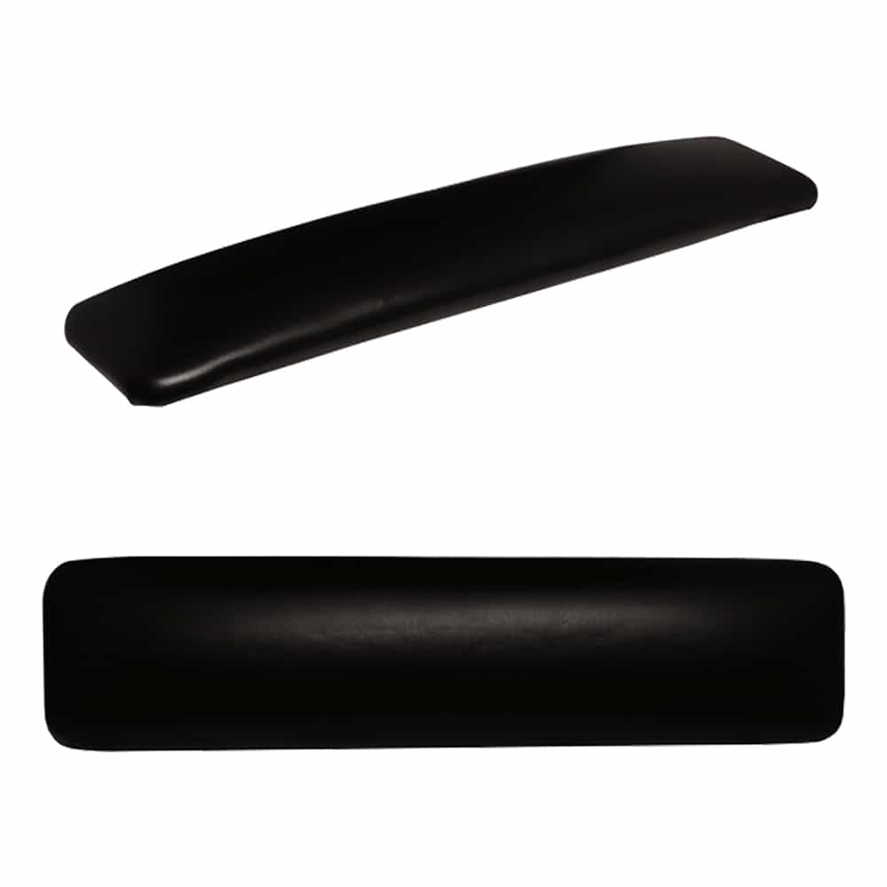 White Smoke Berkeley 20" Armrest - Straight Black - TB910SBK