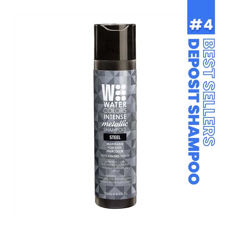 White Smoke Tressa Watercolors Intense Shampoo Metallic Steel 250ml