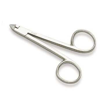 White Smoke Ultra Scissor Style Cuticle Nipper 3.25
