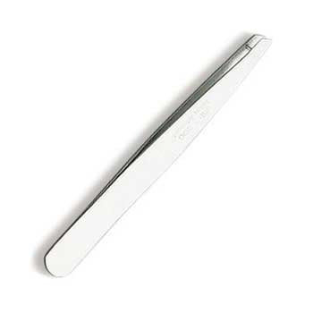White Smoke Ultra Slant Tip Tweezer 3.75
