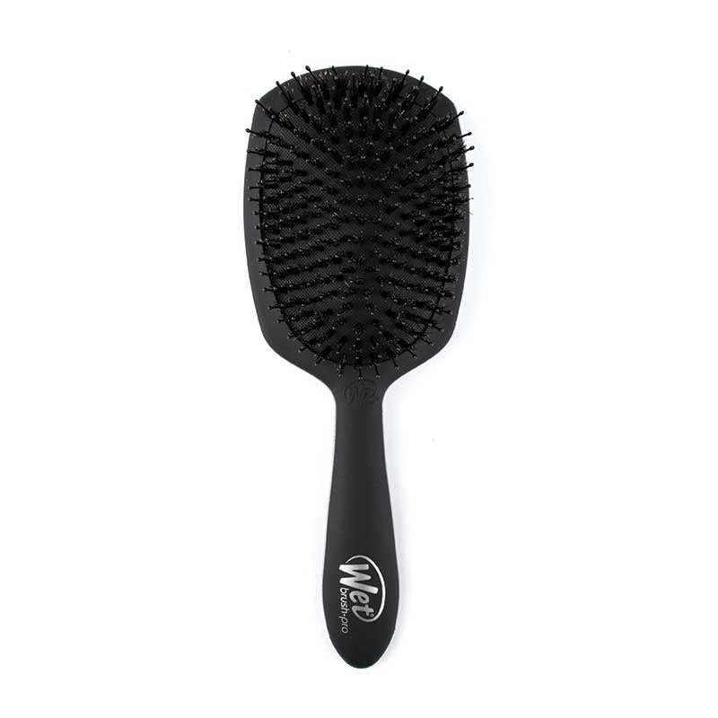 White Smoke Wetbrush Epic Deluxe Detangler Black