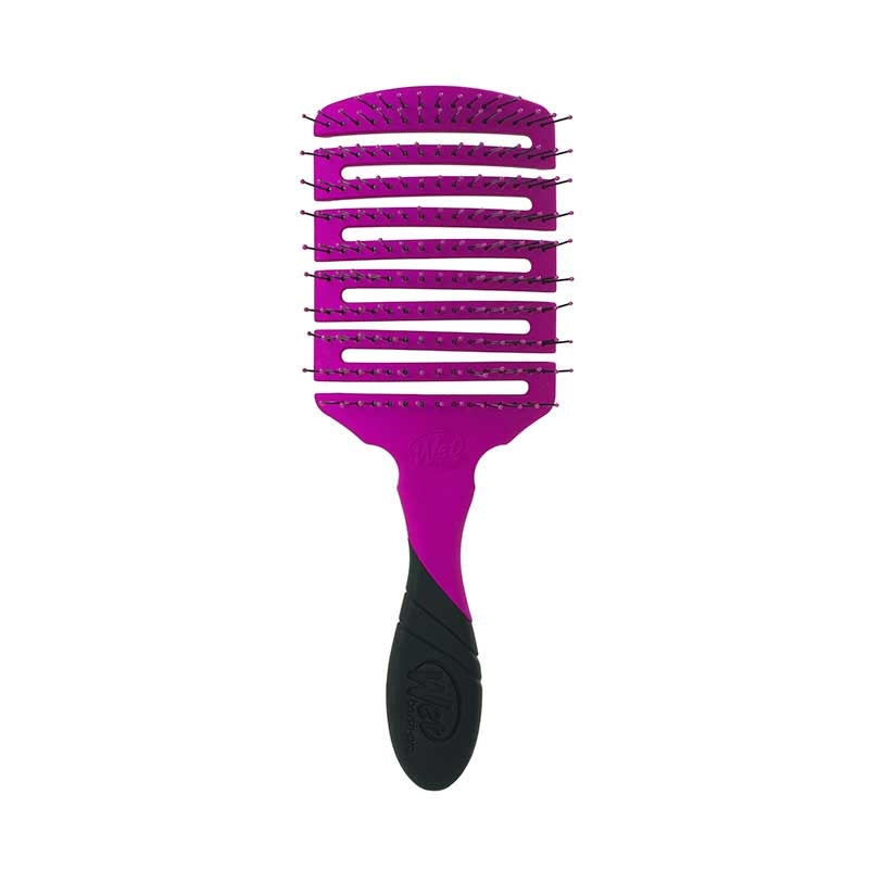 White Smoke Wetbrush Pro Flex Dry Paddle Purple