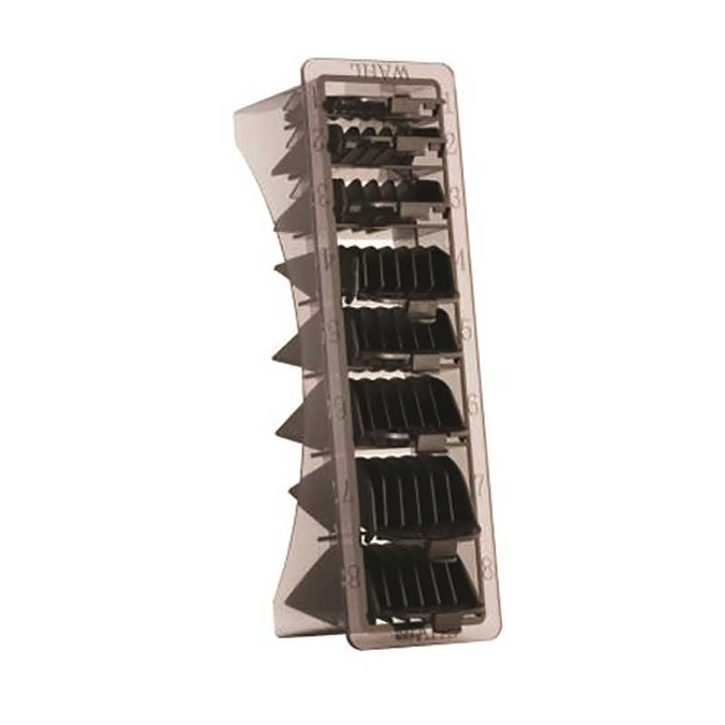 White Smoke Wahl (53153) Caddy with 8 Guides Black