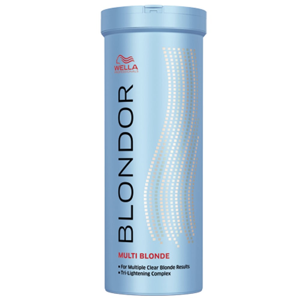 Light Blue Wella Blondor Multi Blonde Lightening Powder 400g