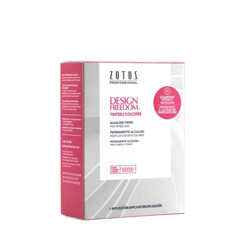 White Smoke Zotos Design Freedom Perm Tinted