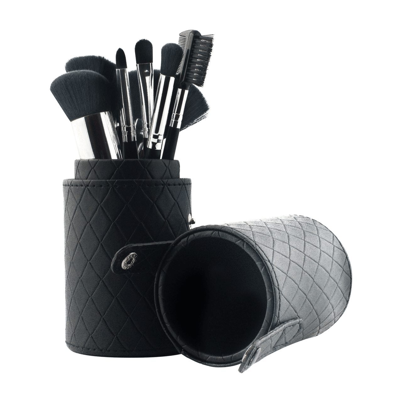 Pure Cosmetics Black Brush Set - 10 Piece