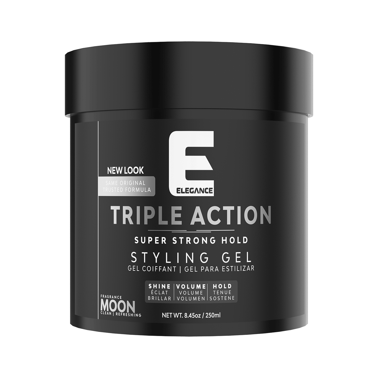 Elegance Triple Action Hair Gel - Moon 8.4 fl oz