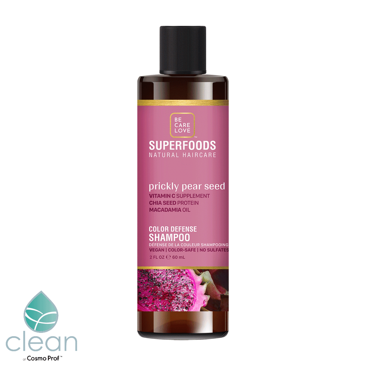 Be.Care.Love Prickly Pear Seed Color Defense Shampoo 2 fl oz