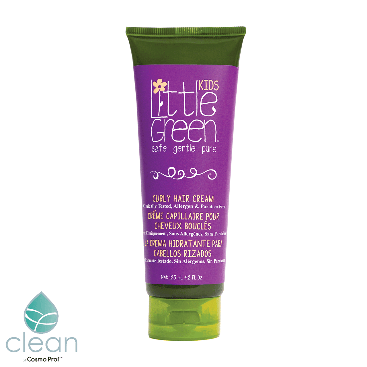 Little Green Kids Curly Hair Cream 4.2 oz.
