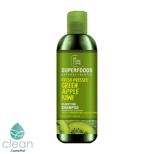 Be.Care.Love Fresh-Pressed Green Apple Kiwi Clarifying Shampoo 12 fl oz