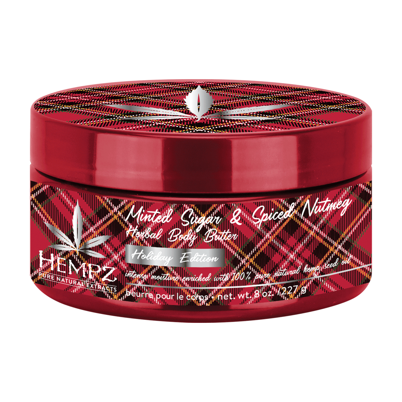 Hempz Minted Sugar & Spiced Nutmeg Herbal Body Butter 8 fl. oz.