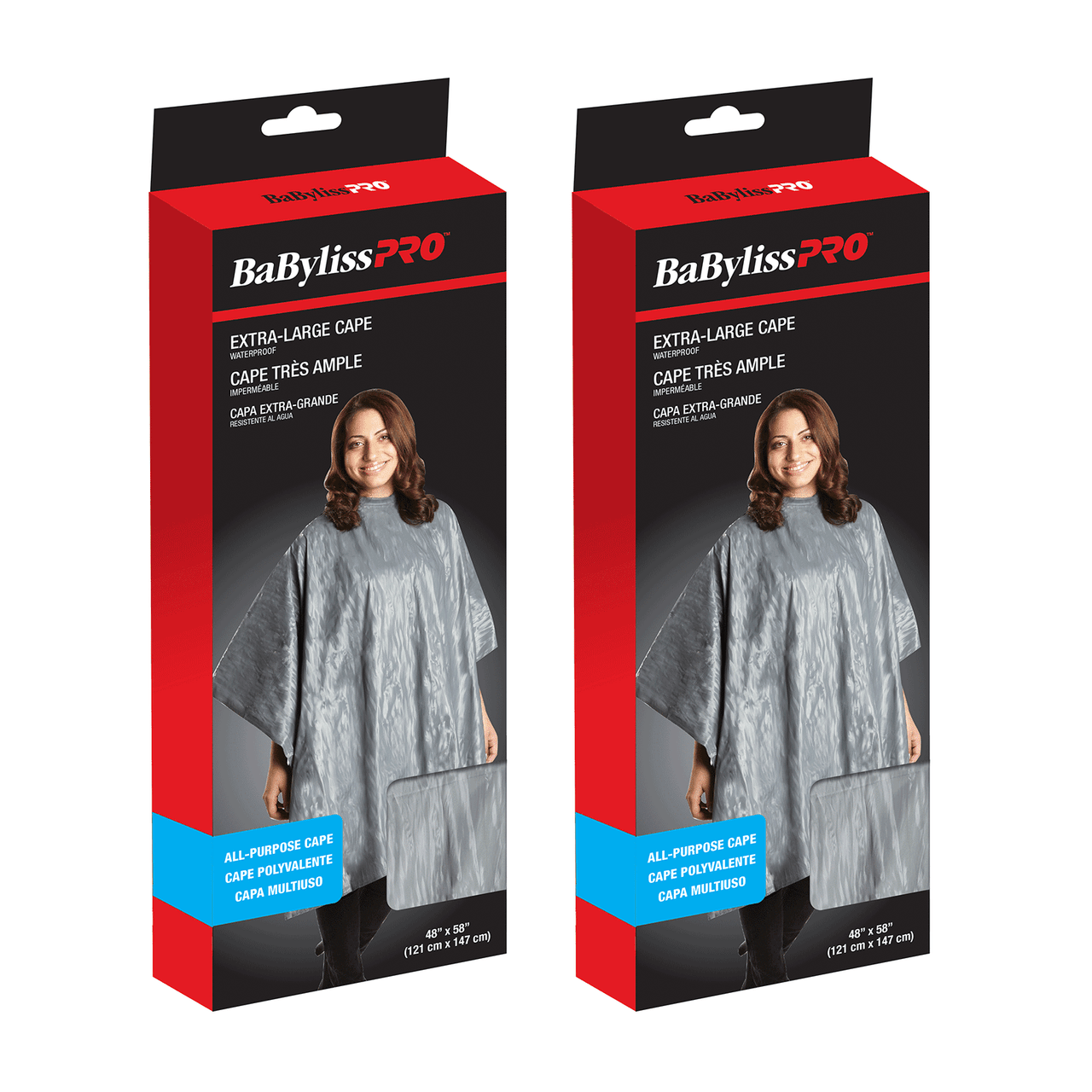 Dannyco Sundries BaBylissPRO XL All Purpose Waterproof Cape - Buy 1 Get 1