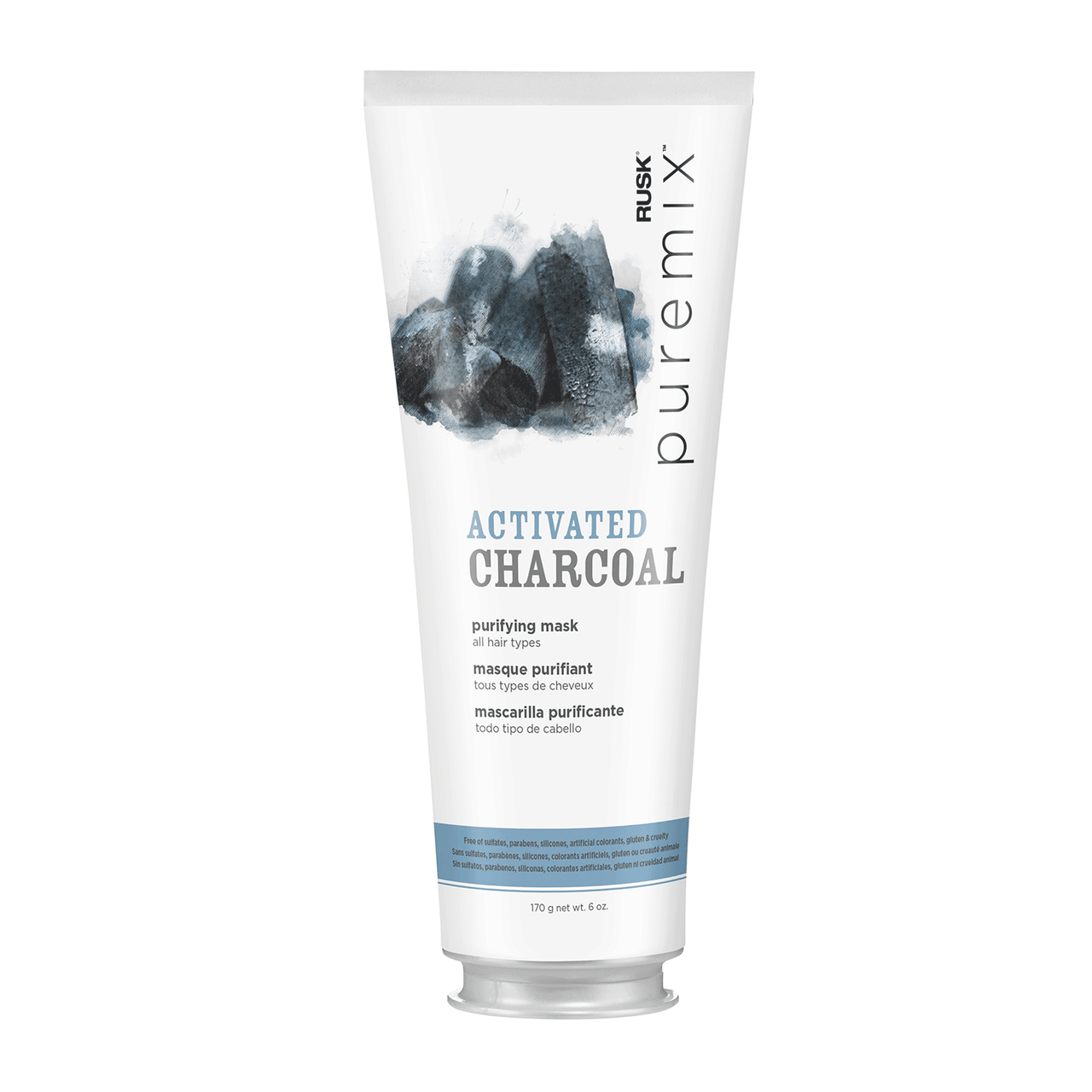 Rusk Puremix Activated Charcoal Purifying Mask 6 oz.