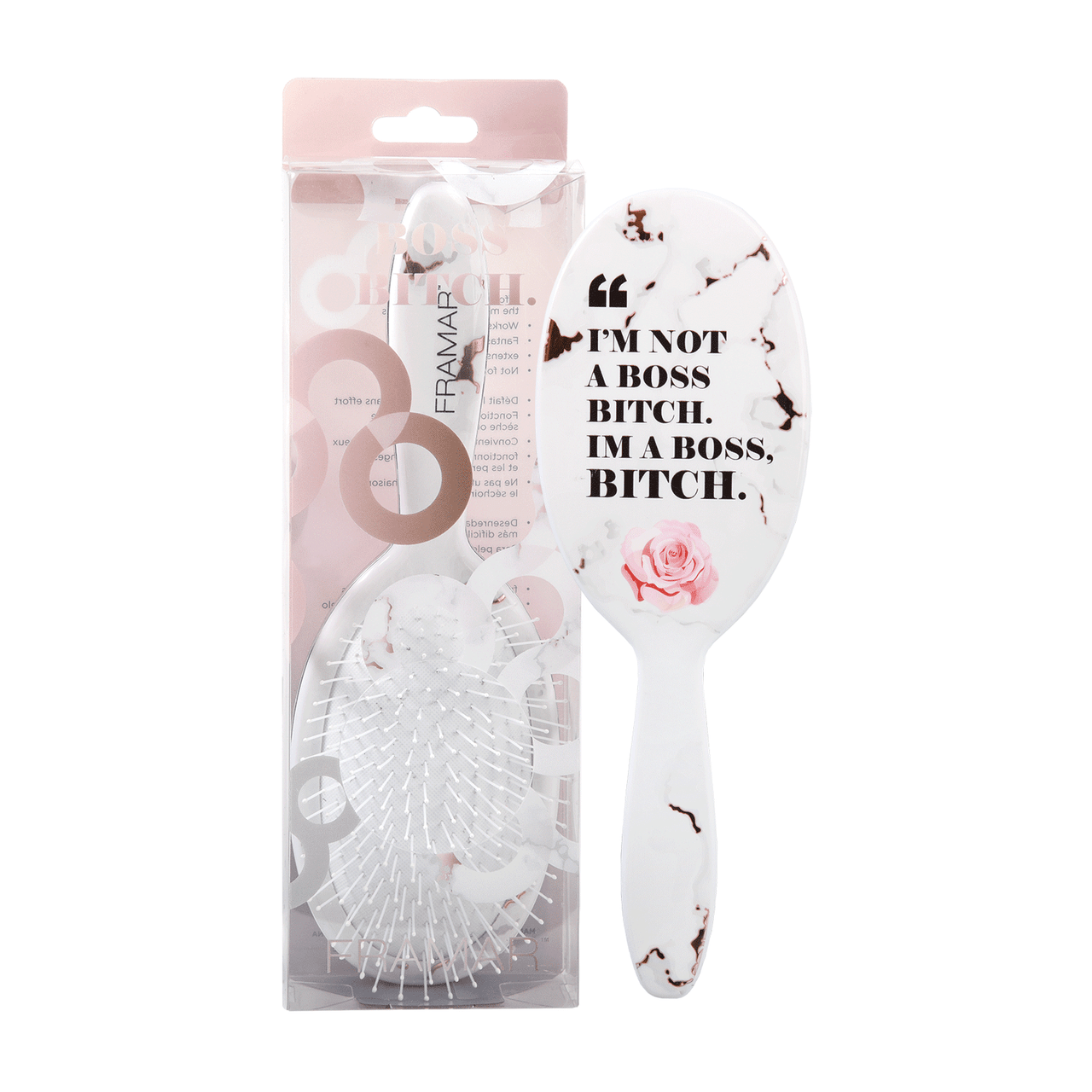Framar Motivation Monday Boss Bitch Detangling Brush