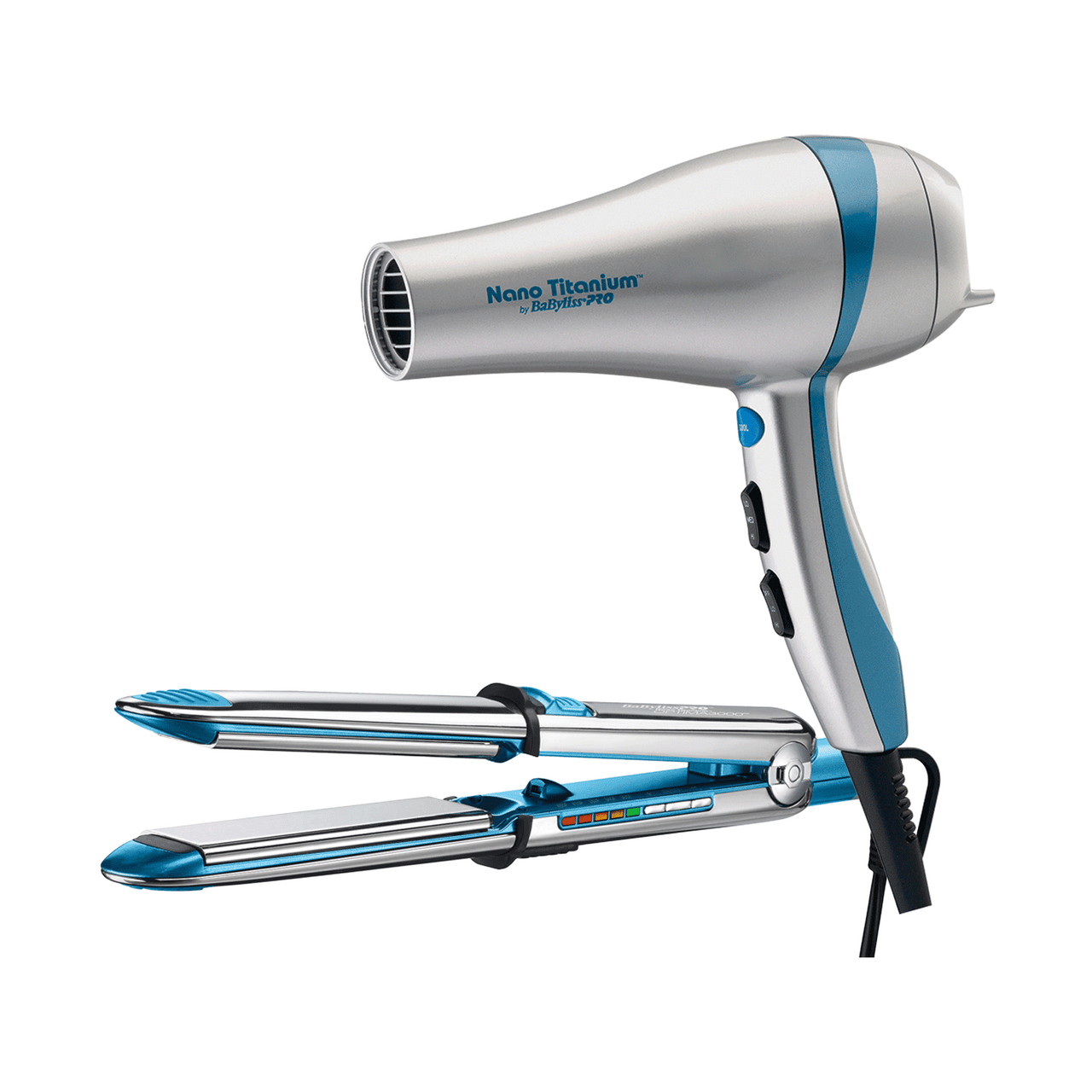 Dannyco Electrical BaBylissPRO Nano Titanium Dryer & Optima3000 Flat Iron 1-1/4