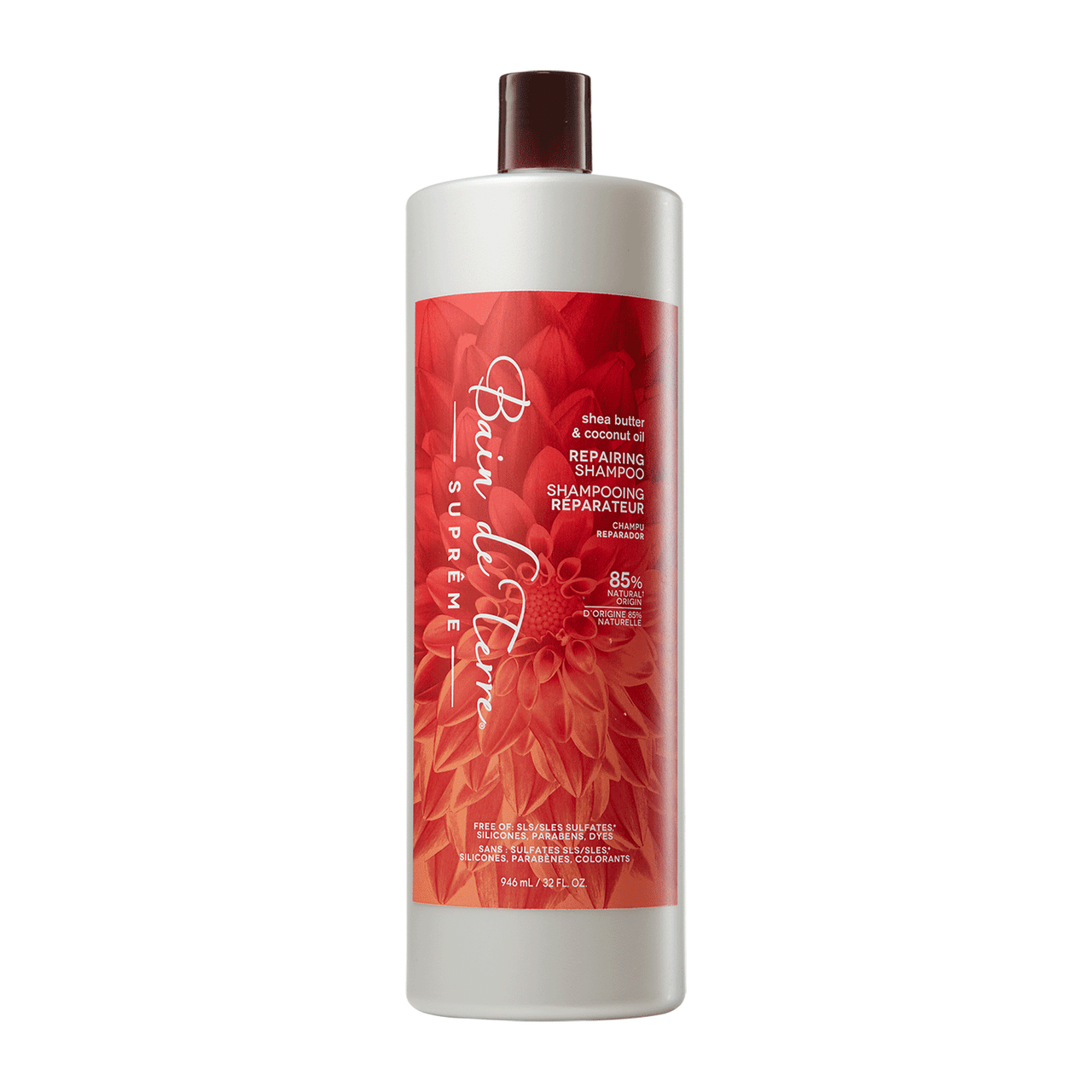 Bain de Terre Shea Butter & Coconut Oil Repairing Shampoo 32 fl oz