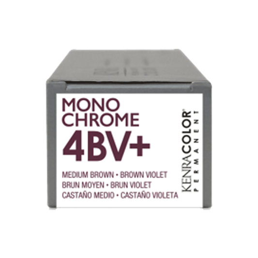 Kenra Professional MonoChrome Permanent Color- 4BV+ Medium Brown Brown Violet