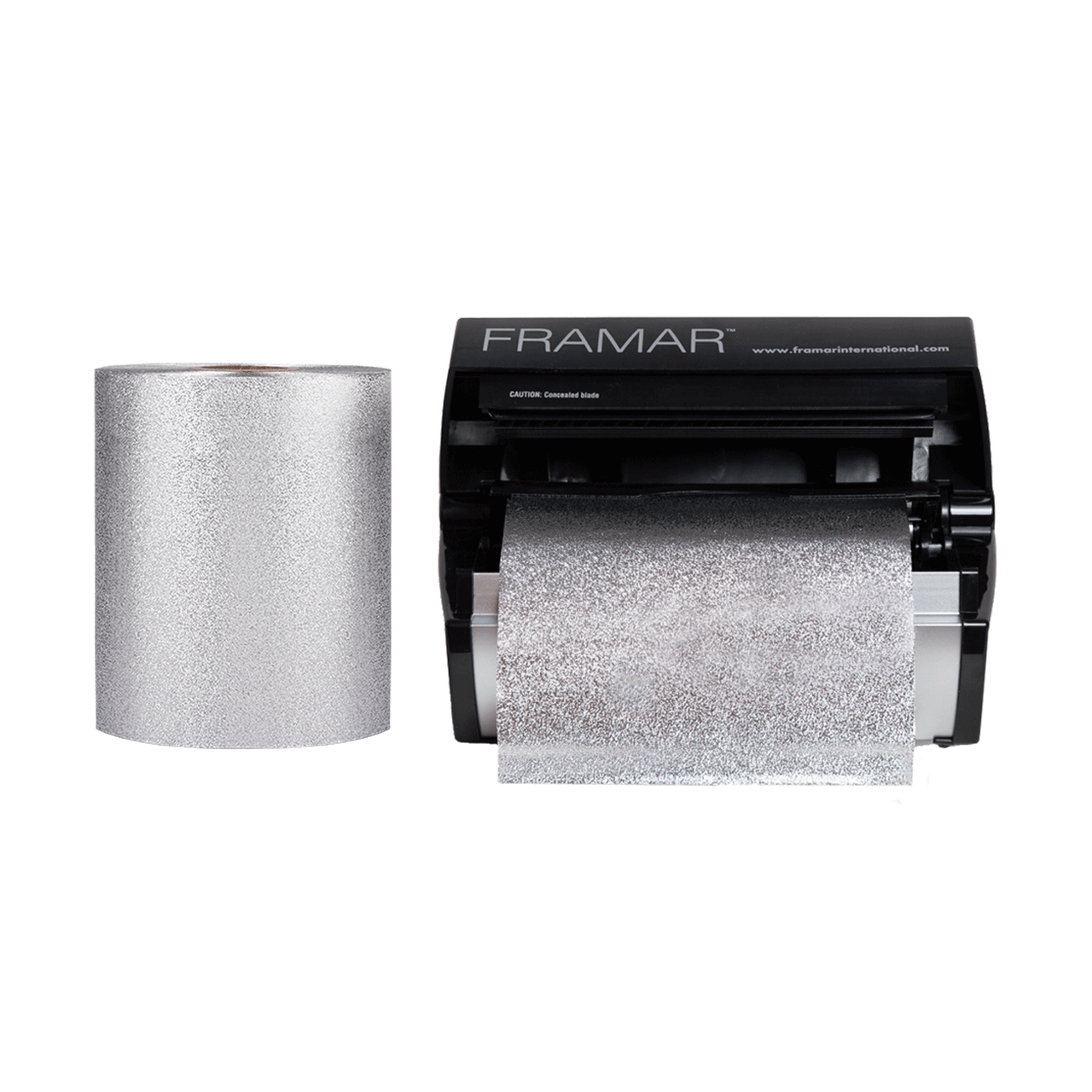 Framar Fold Freak Foil Dispenser With Embossed Foil Roll