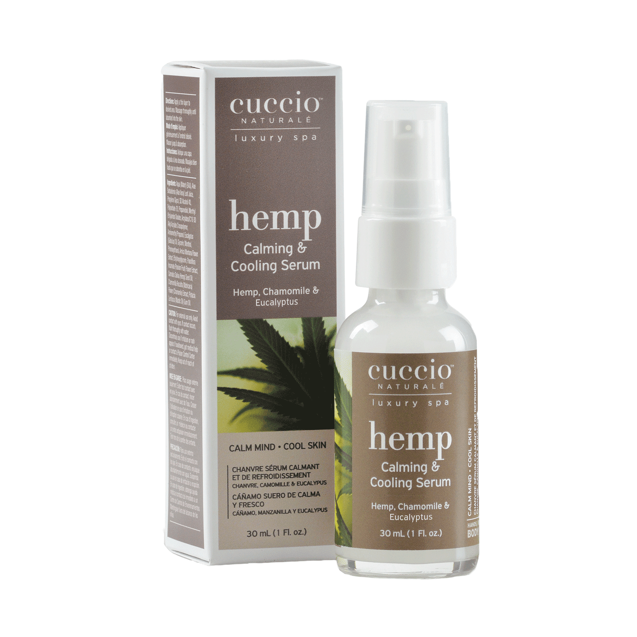 Cuccio Cina Pro Star Pro Hemp Calming & Cooling Serum 1 fl. oz.