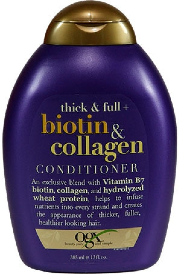 Organix-21 Biotin & Collagen Conditioner (13oz)