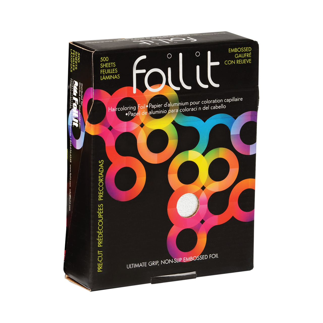 Framar Embossed Star Struck Silver - Heavy 5 x 7