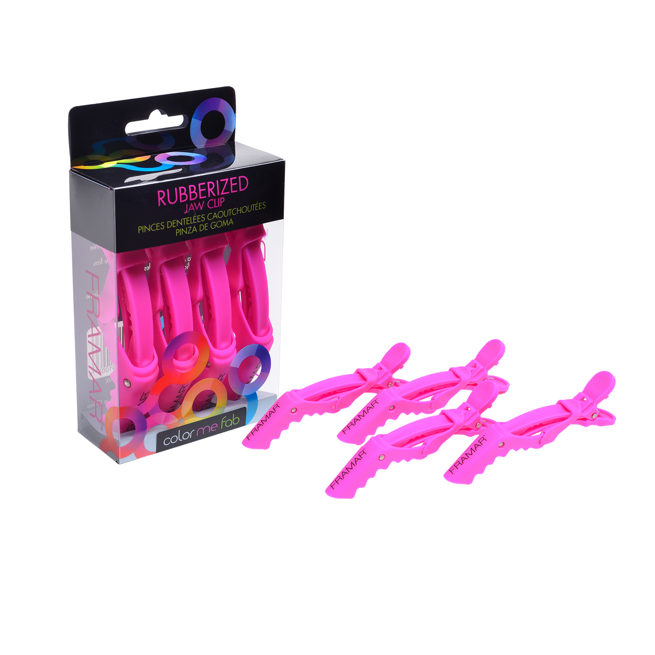 Framar Gator Grips - Pink 4 Count