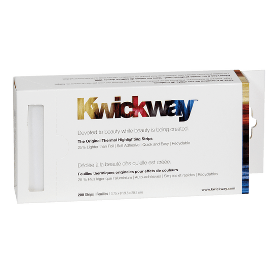 Dannyco Sundries Kwickway Pre-cut Strips 8 x 3-3/4 Inches (White) 200 Count