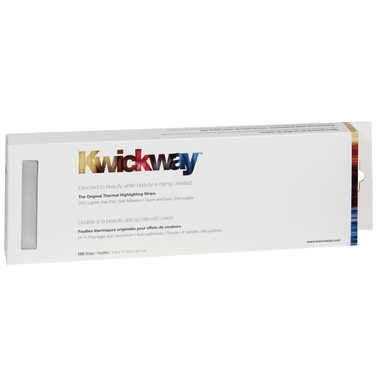Dannyco Sundries Kwickway Pre-Cut Strips 12 x 3-3/4 Inches (Silver) 150 Count