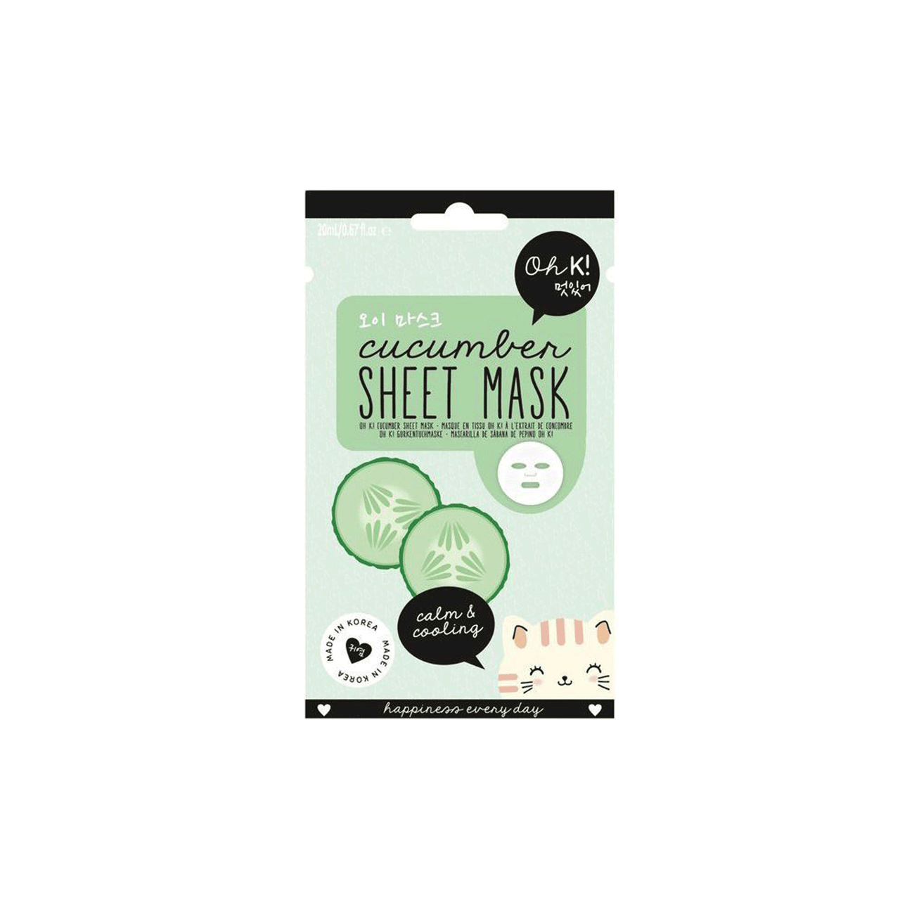 Oh K! Oh K! Cucumber Sheet Mask