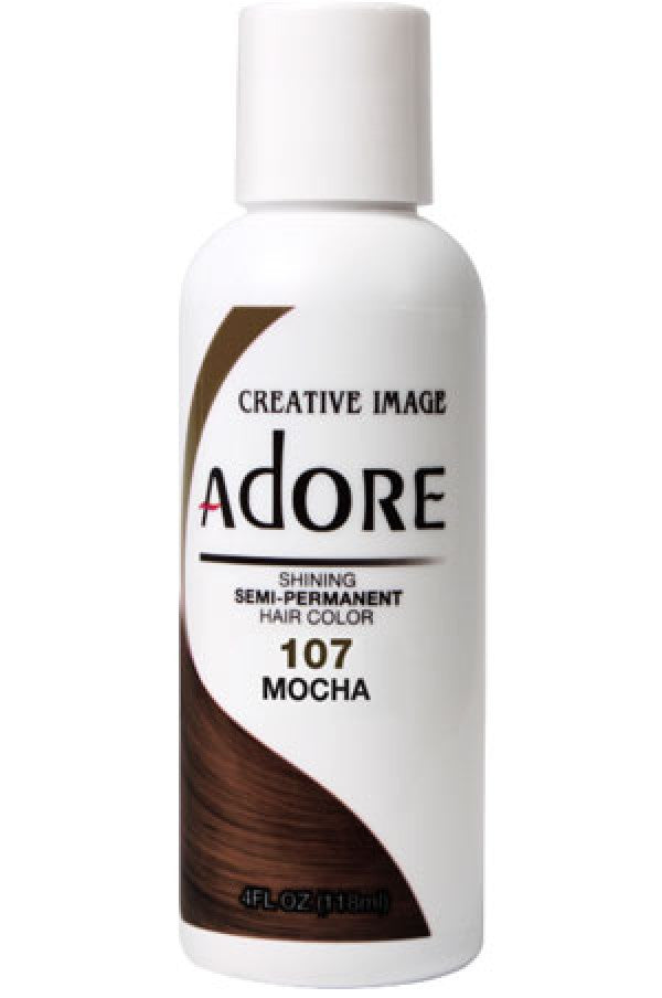 Adore-1 Semi Permanent Hair Color (4 oz)- 107 Mocha