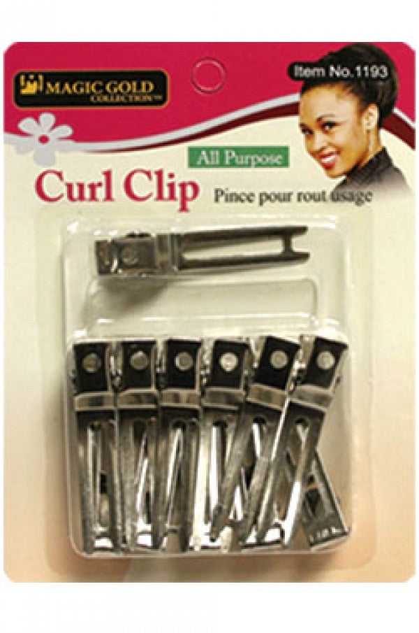 1193 Magic Gold Curl Clip -dz