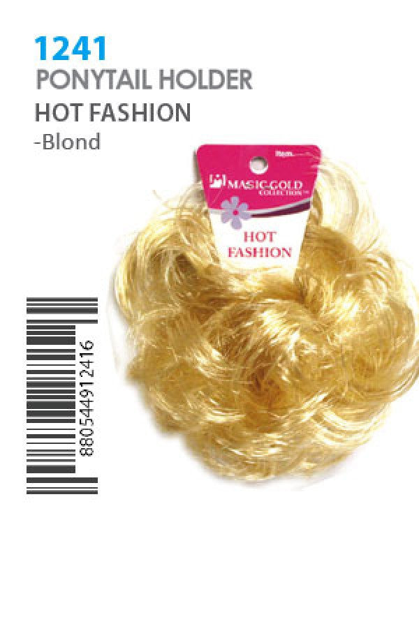 1241 Hot Fashion Ponytail Holder (Blond hair) -dz