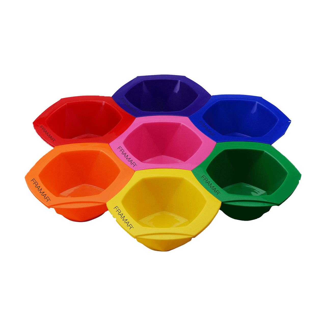Framar Connect and Color Bowls Rainbow 7 pack